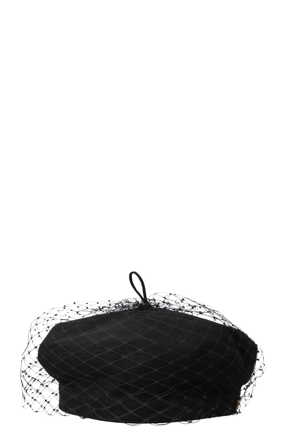 CHRISTIAN DIOR Arty Beret Black