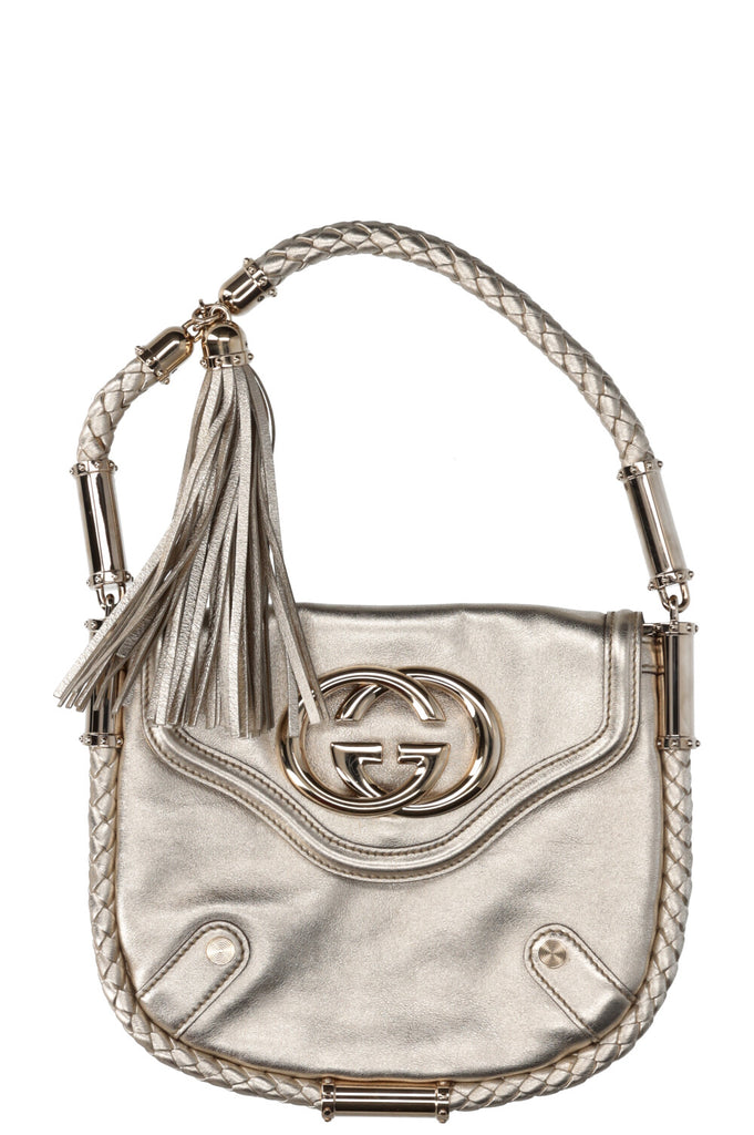 Gucci britt tassel bag sale