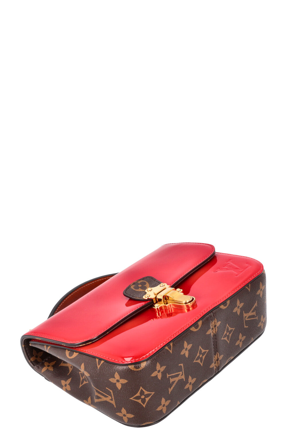 LOUIS VUITTON Cherrywood Bag Patent Red MNG