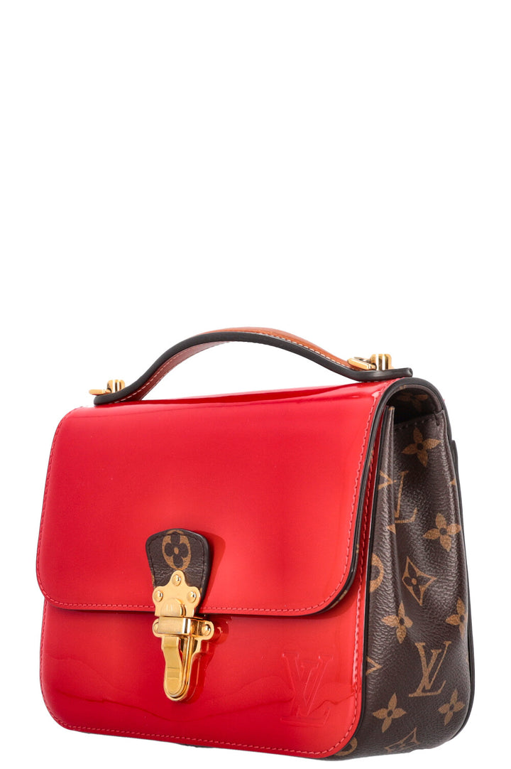 LOUIS VUITTON Cherrywood Bag Patent Red MNG