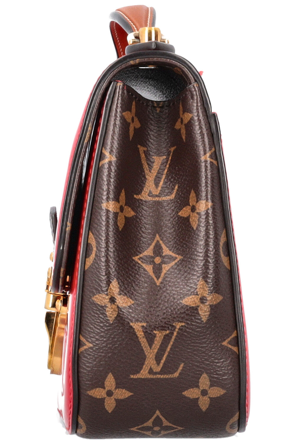 LOUIS VUITTON Cherrywood Bag Patent Red MNG