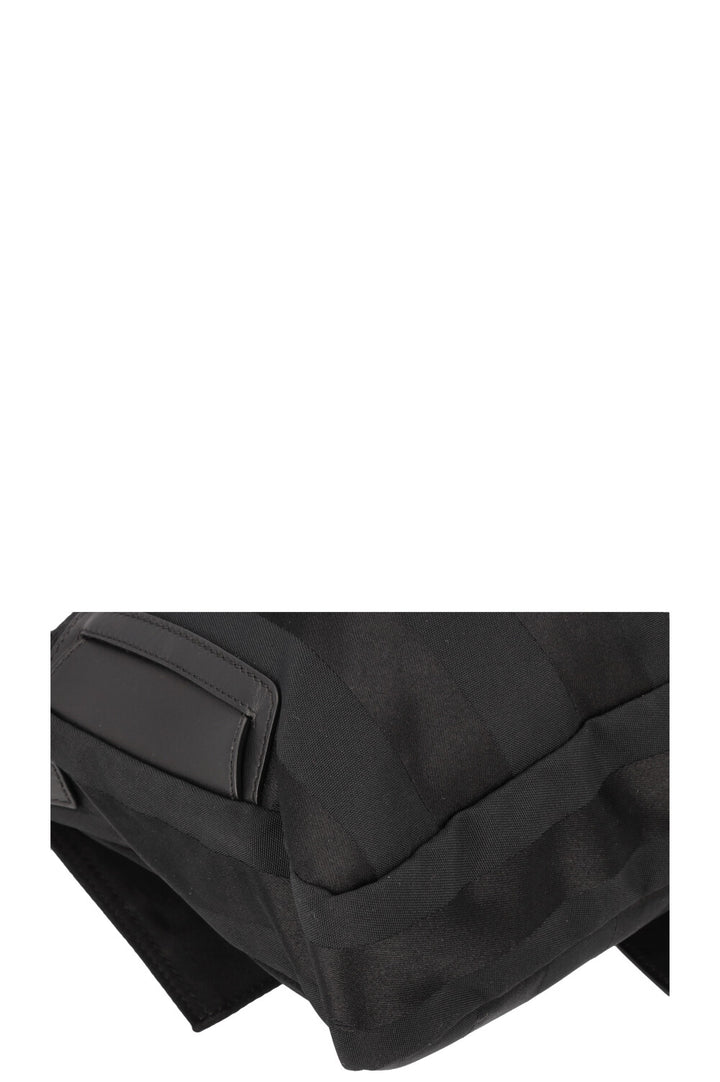 FENDI Tournesol Baguette Sac Toile Noir