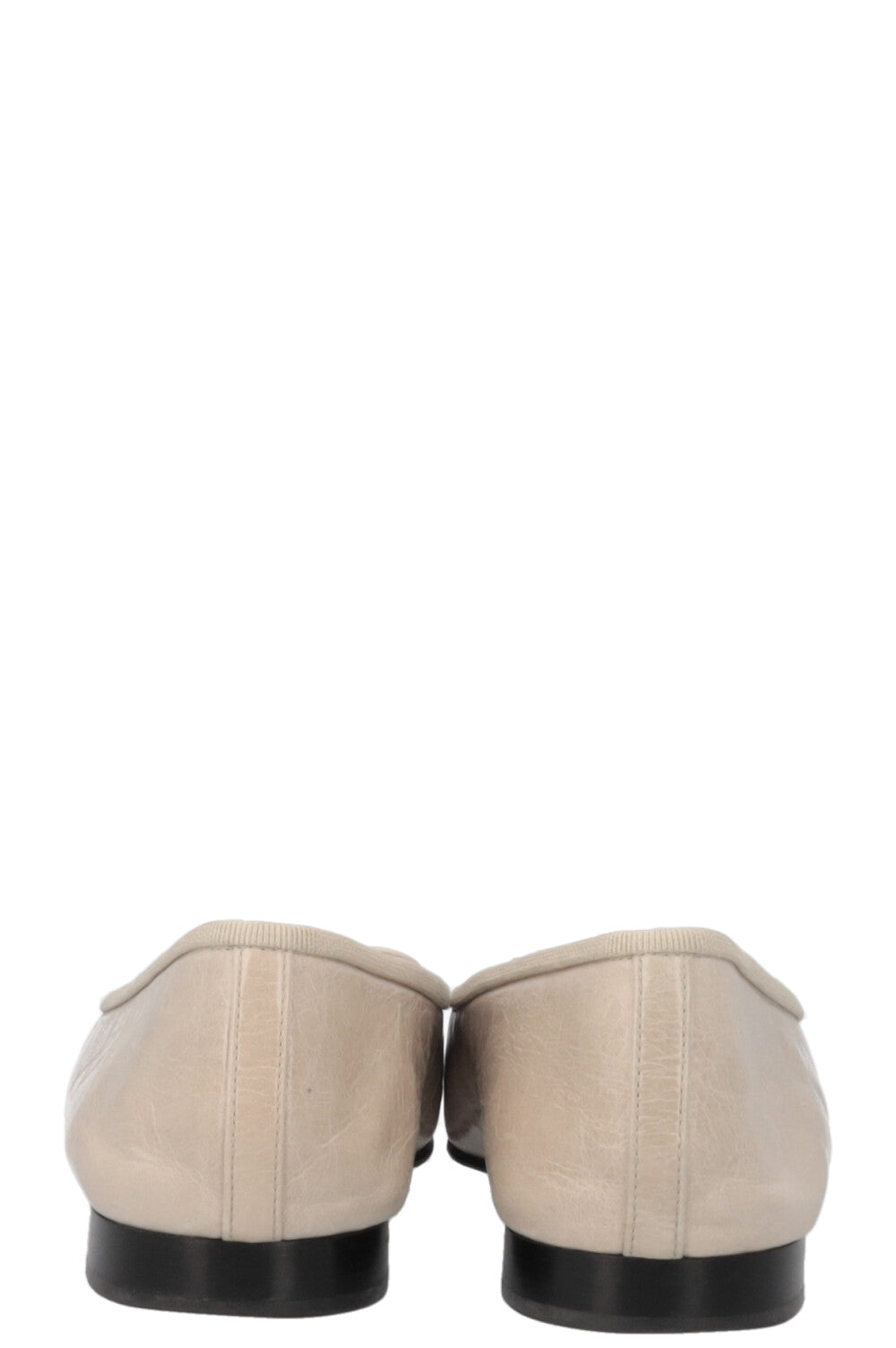 CHANEL Classic Ballet Flats Greige