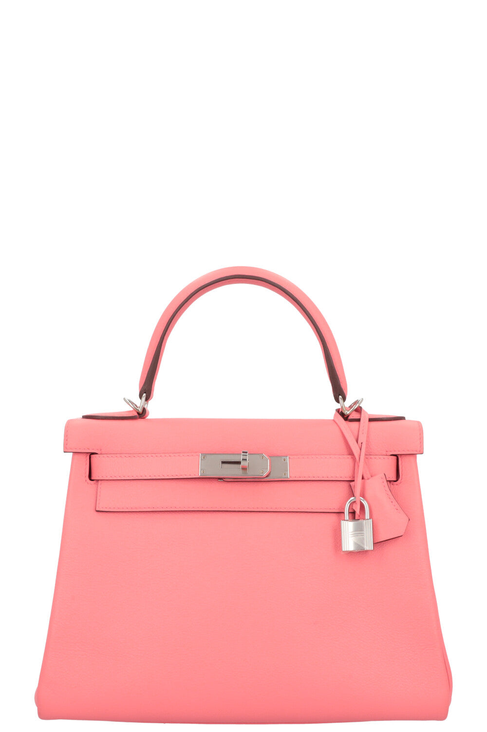 HERMES Kelly 28 Retourne Verso Evercolour Rose Ete Terre Battue