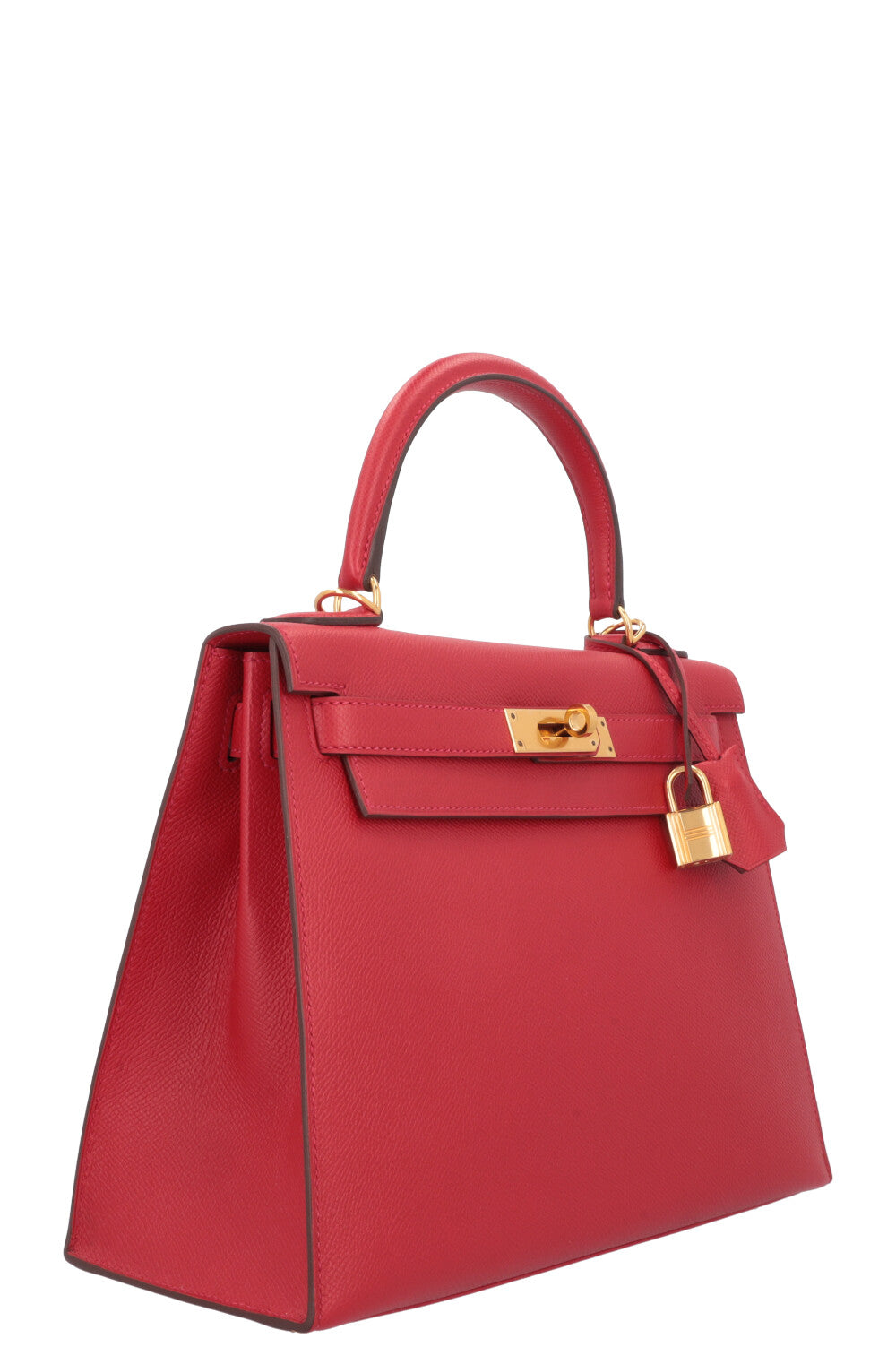 HERMÈS Kelly 28 Epsom Rouge Casaque