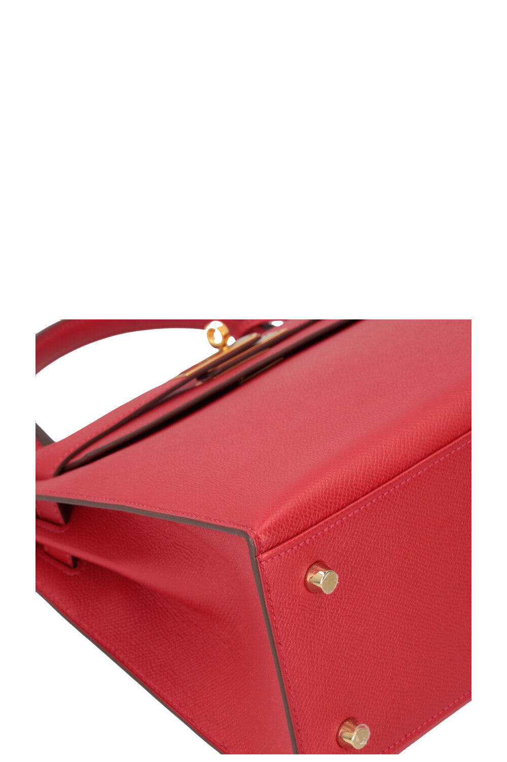 HERMÈS Kelly 28 Epsom Rouge Casaque