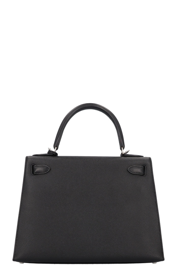 HERMÈS Kelly 28 Sellier Epsom Noir