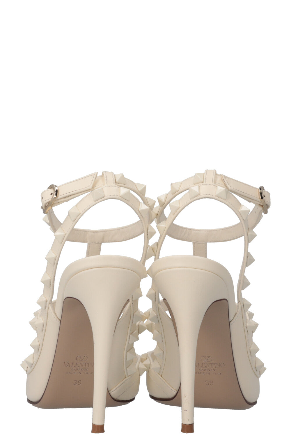 VALENTINO Rockstud Heels All White