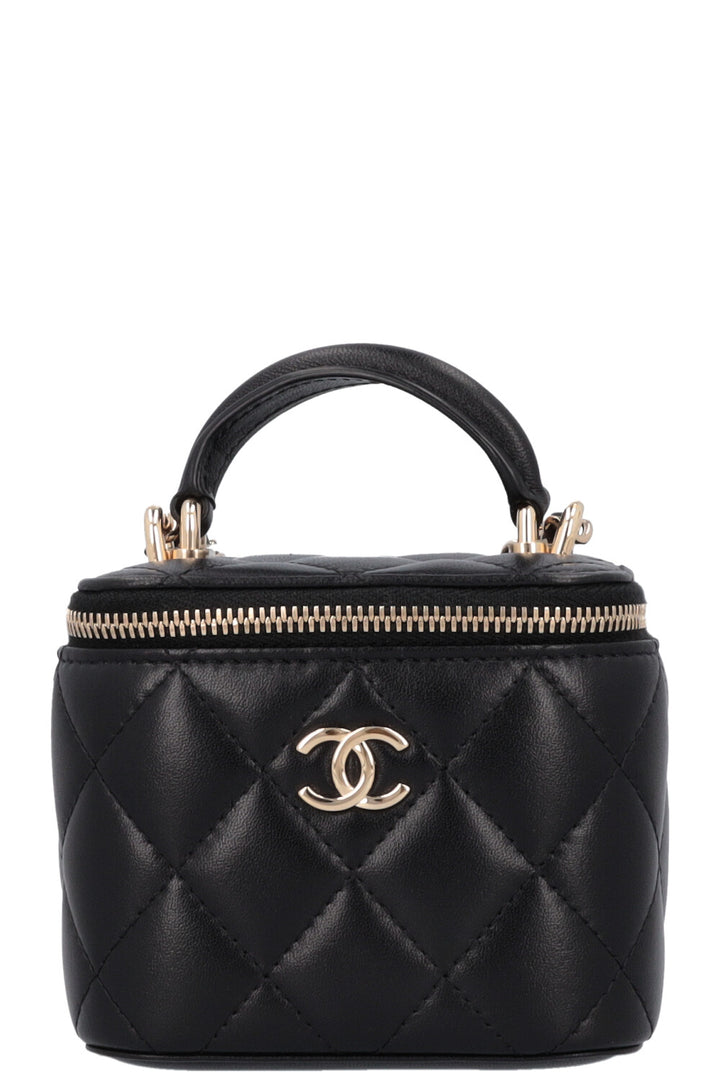 CHANEL Mini Vanity Case Black