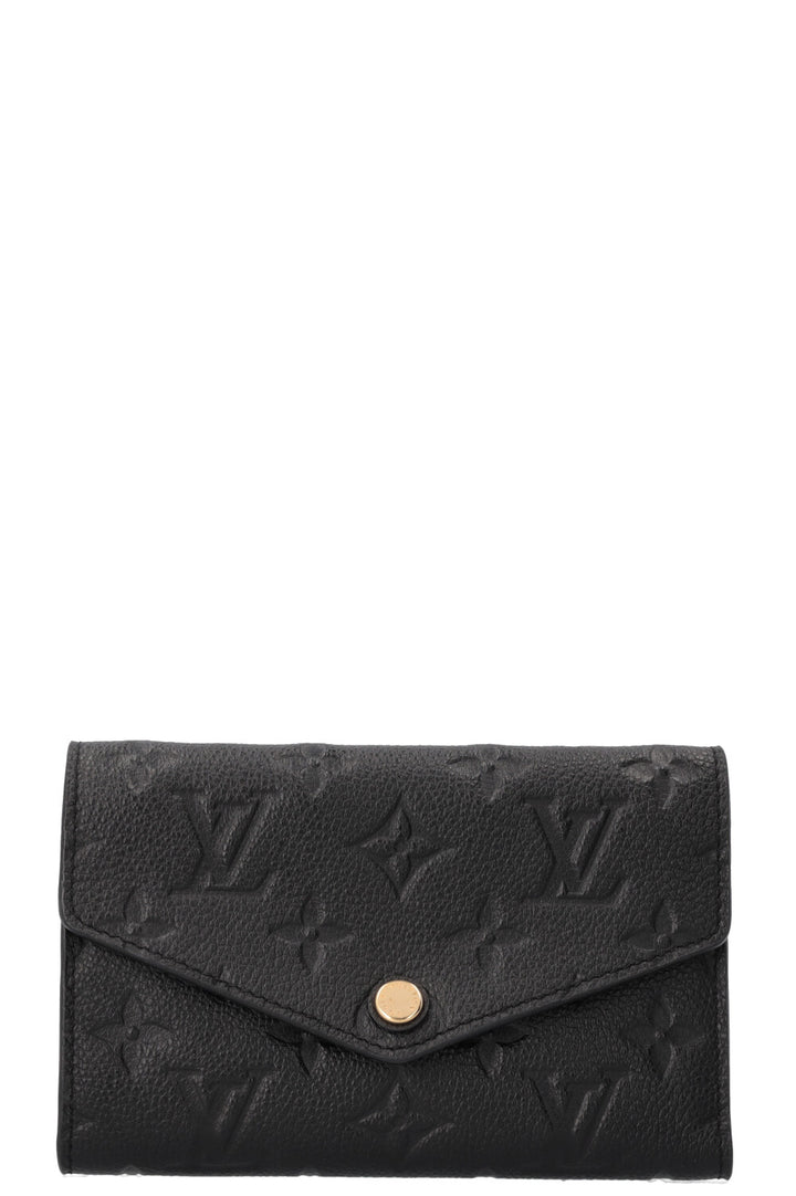 LOUIS VUITTON Wallet Empreinte Black