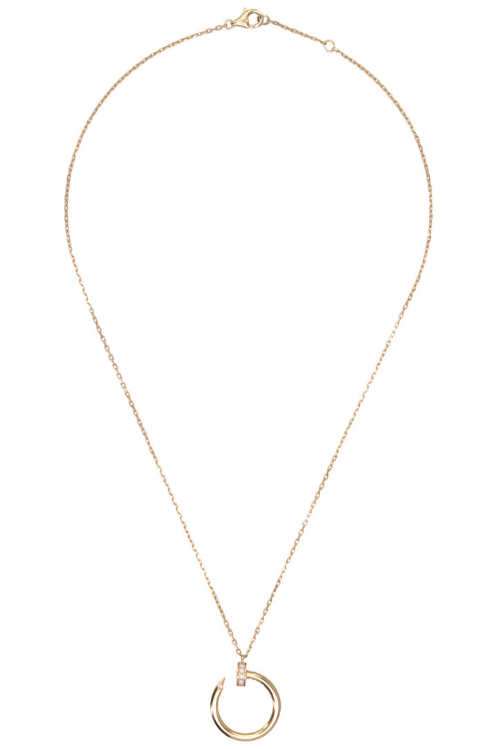 CARTIER Juste Un Clou Necklace 18k Yellowgold