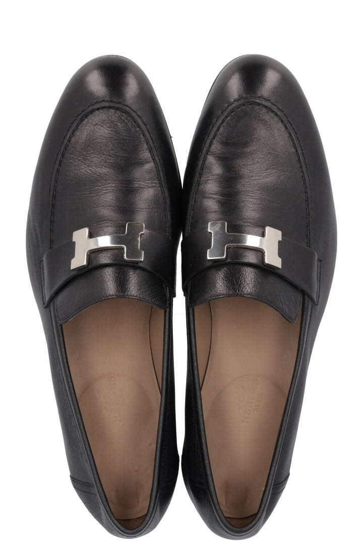 HERMÈS Paris Loafers Black