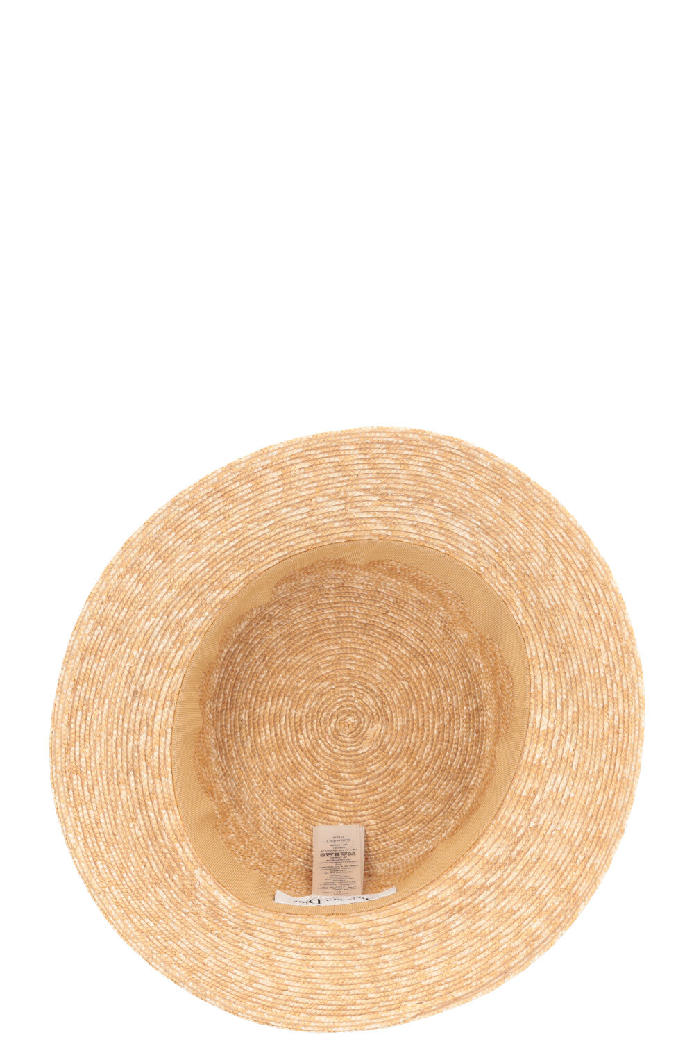 CHRISTIAN DIOR Diorresort Hat Raffia