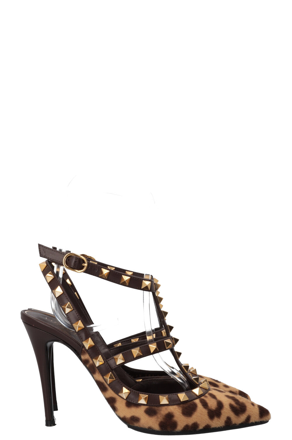 VALENTINO Rockstud Heels Cheetah