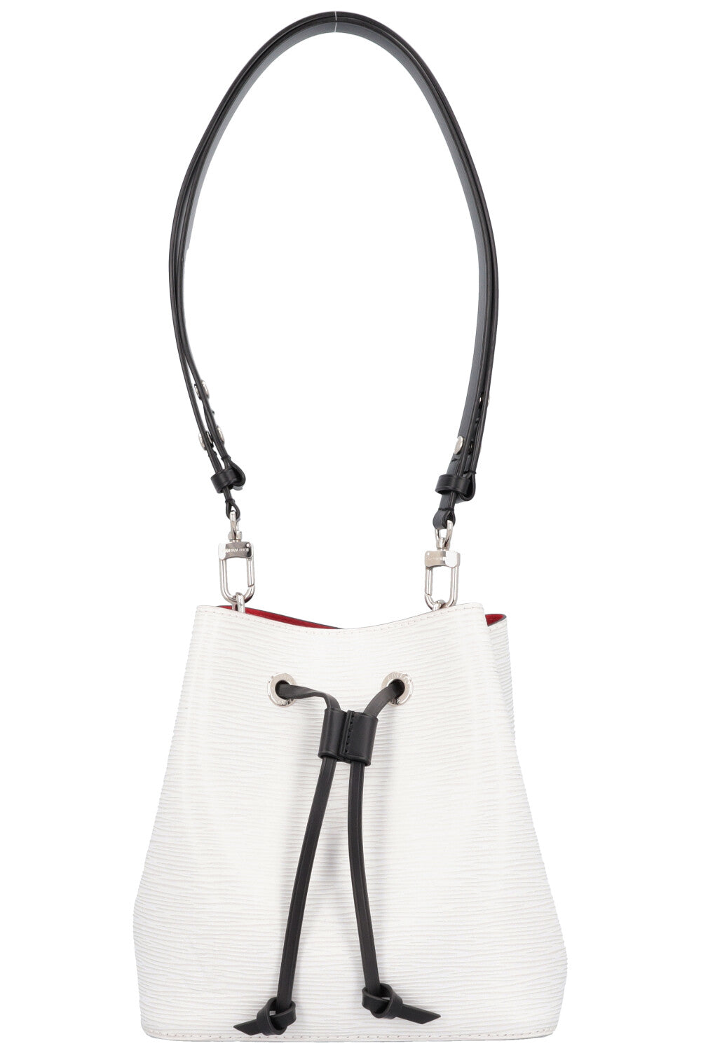 LOUIS VUITTON Neonoe BB Bucket Bag White Epi