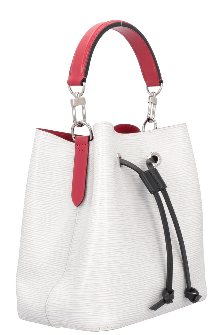 LOUIS VUITTON Neonoe BB Bucket Bag White Epi