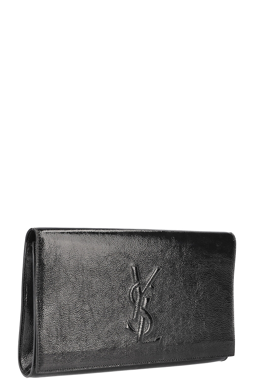 Ysl patent clutch sale