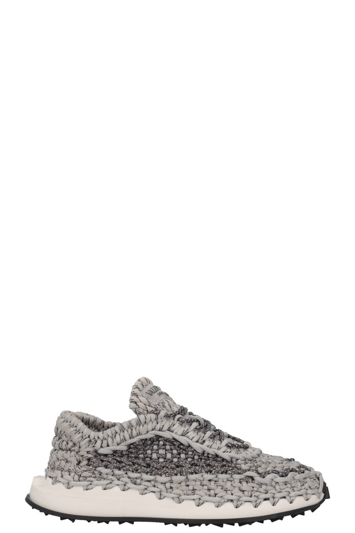 VALENTINO Chunky Knit Sneakers Grey