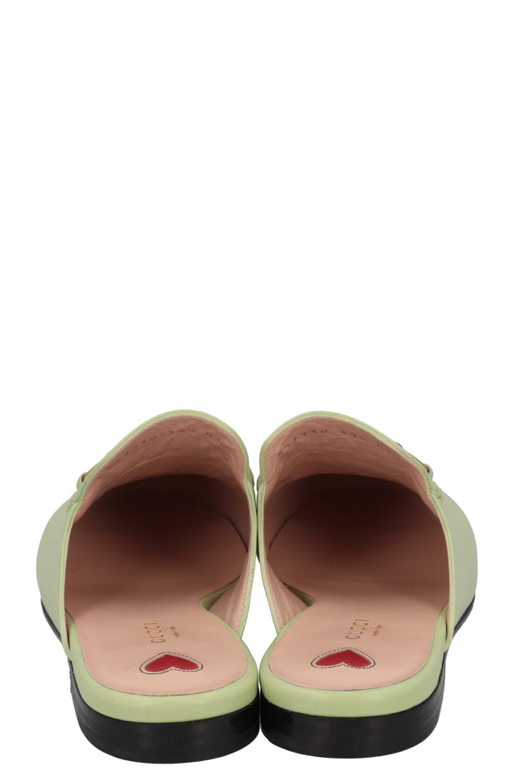 GUCCI Princetown Loafer Mules Green