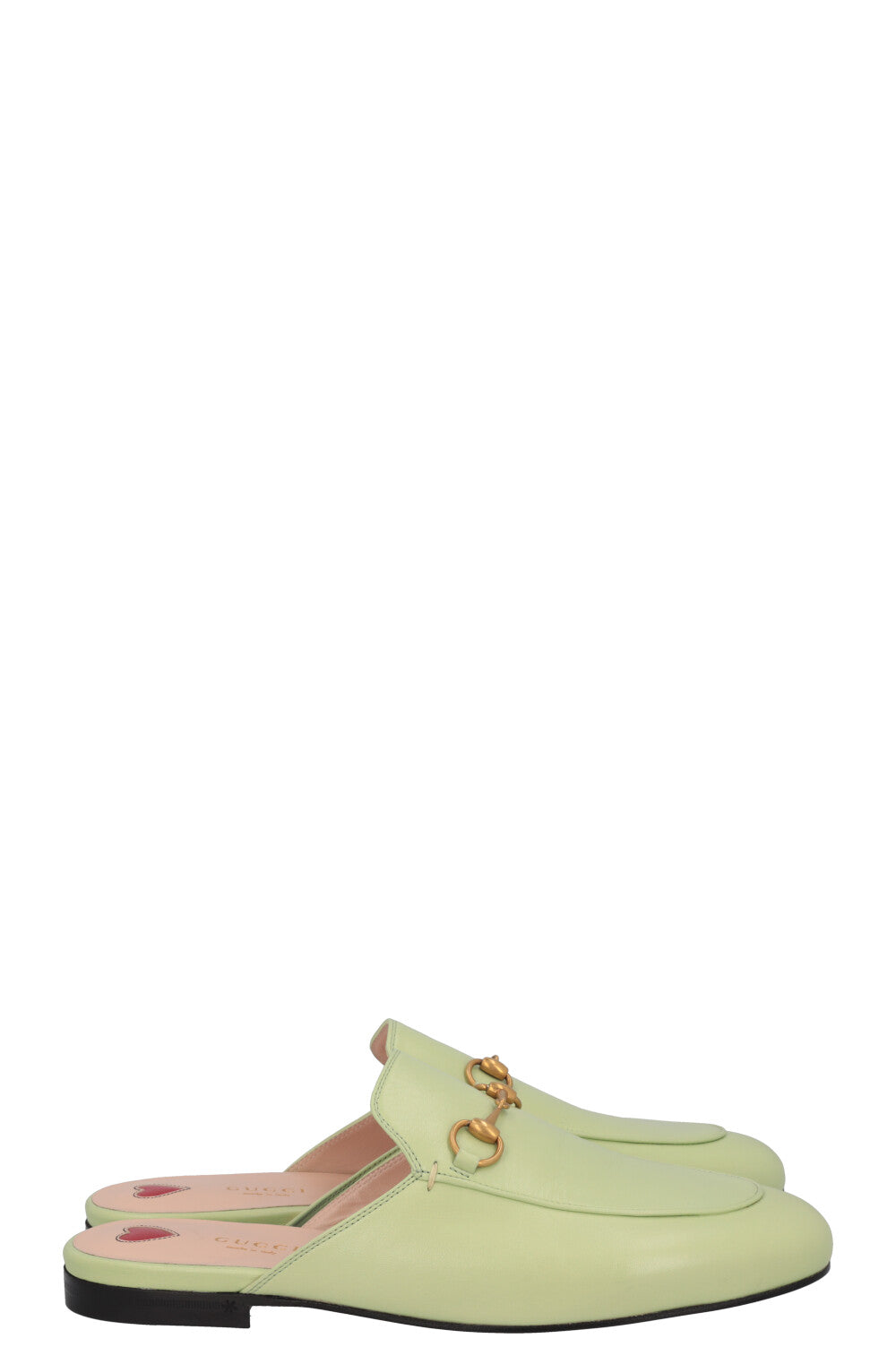 Mules mocassins GUCCI Princetown Vert