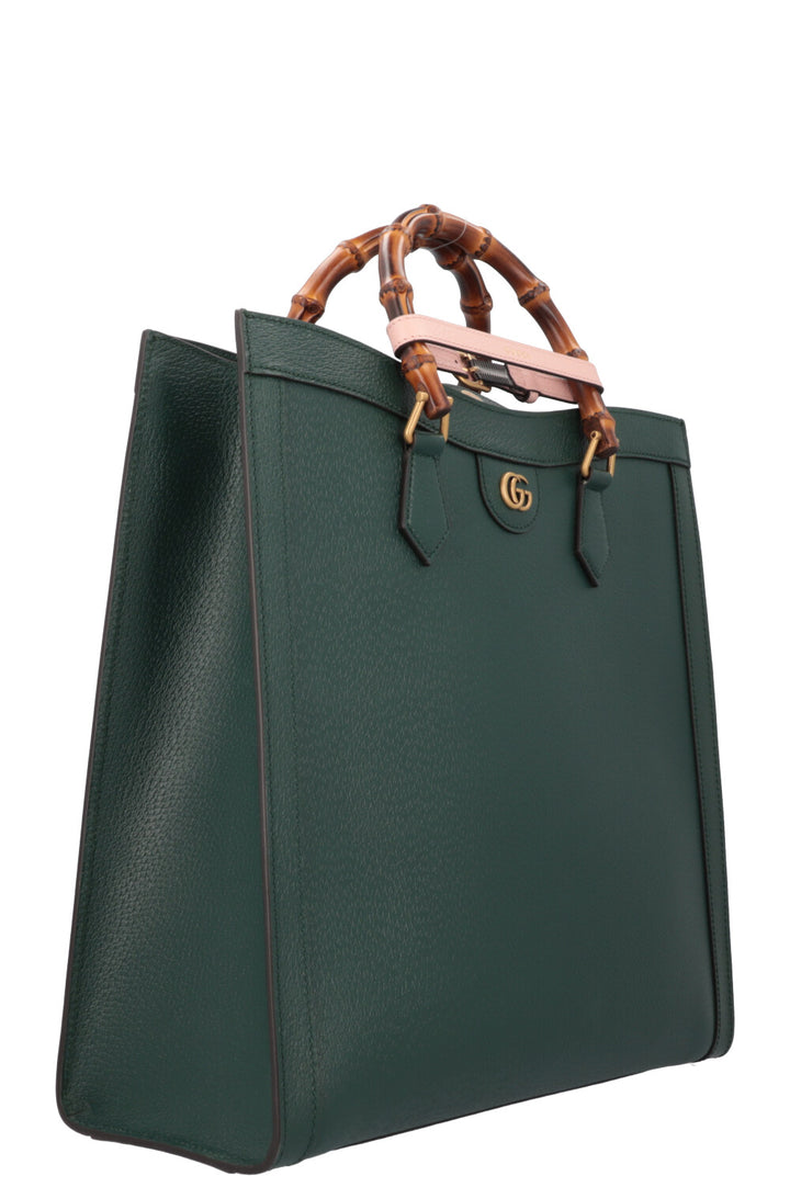 GUCCI Diana Tote Bag Green