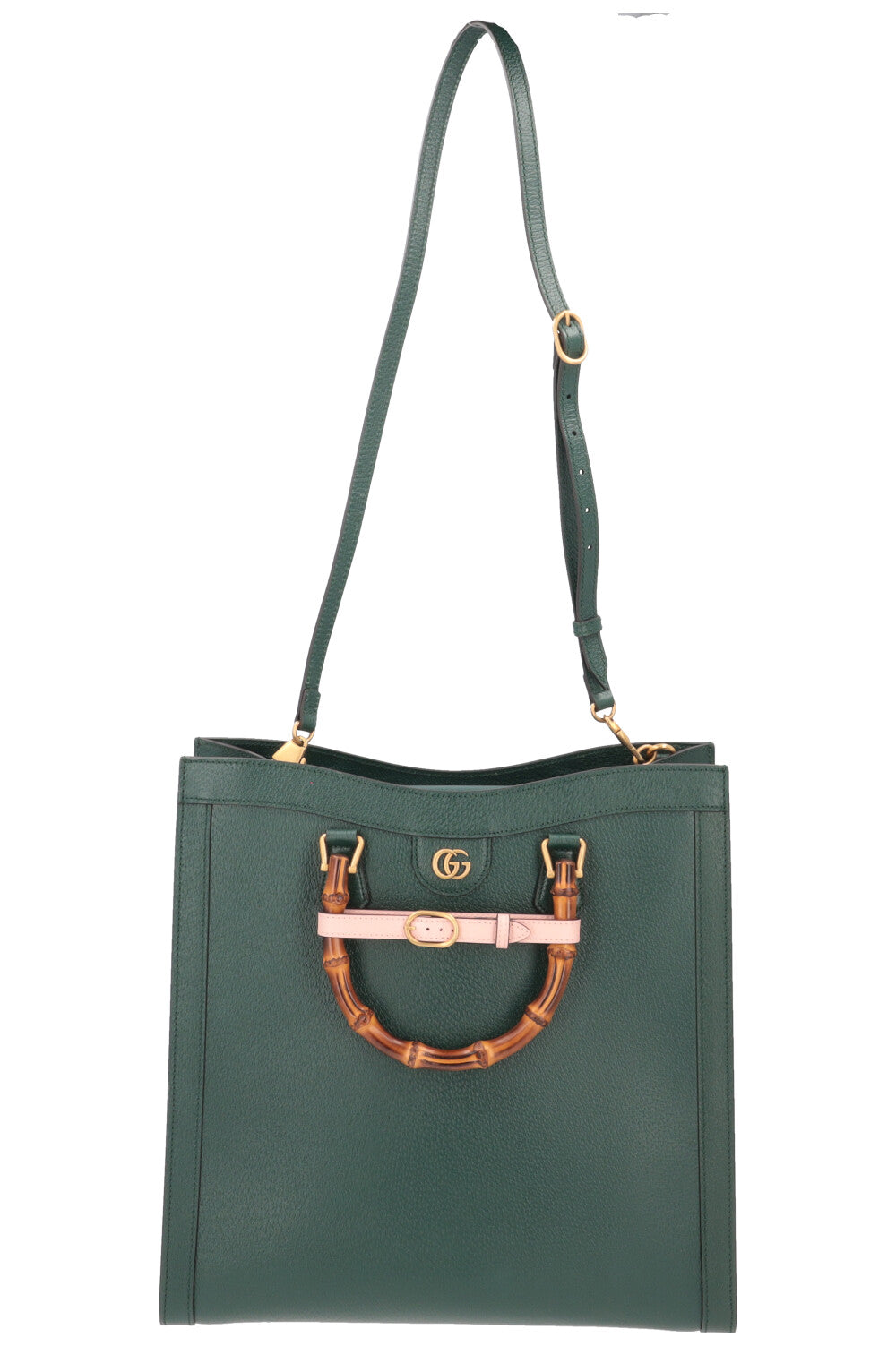 GUCCI Diana Tote Bag Green