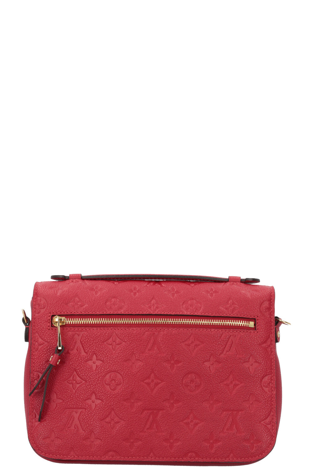 LOUIS VUITTON Pochette Métis Empreinte Rouge