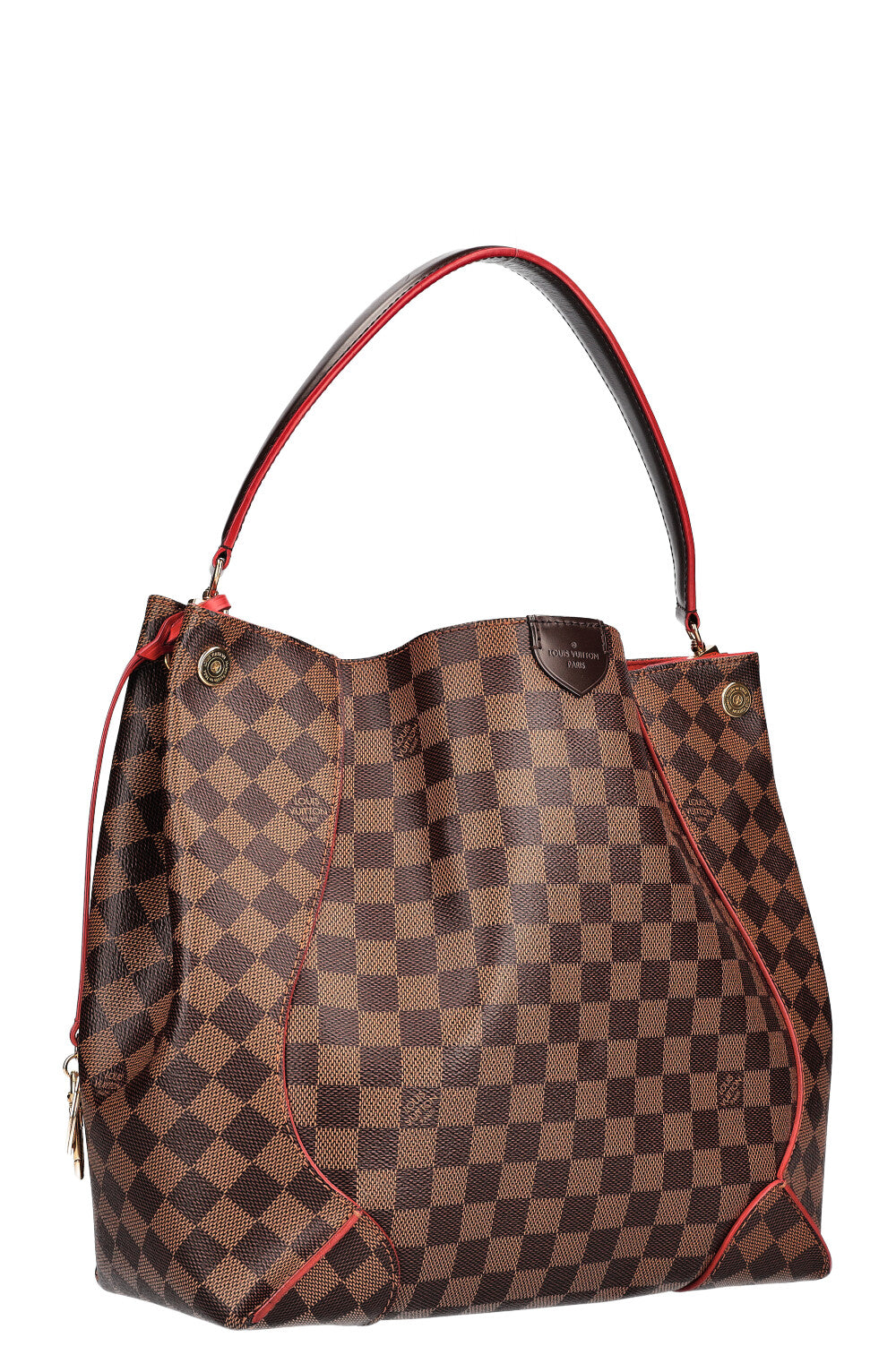 LOUIS VUITTON Caissa Hobo Bag Damier Ebene REAWAKE