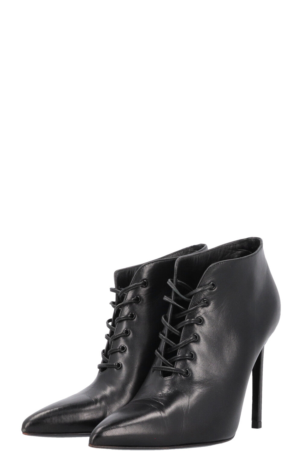 SAINT LAURENT Boots Leather Black