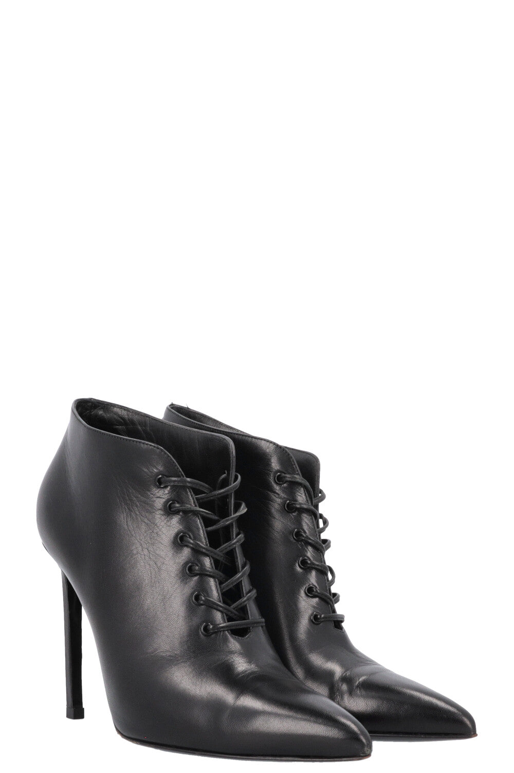 SAINT LAURENT Boots Leather Black