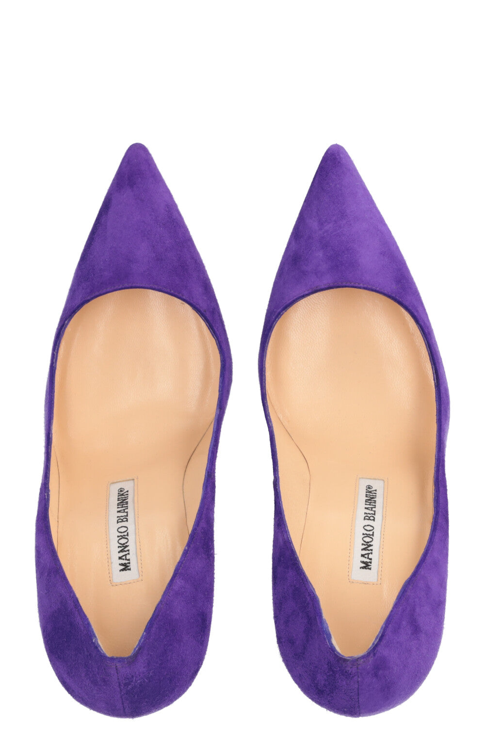 MANOLO BLAHNIK Escarpins Daim Violet