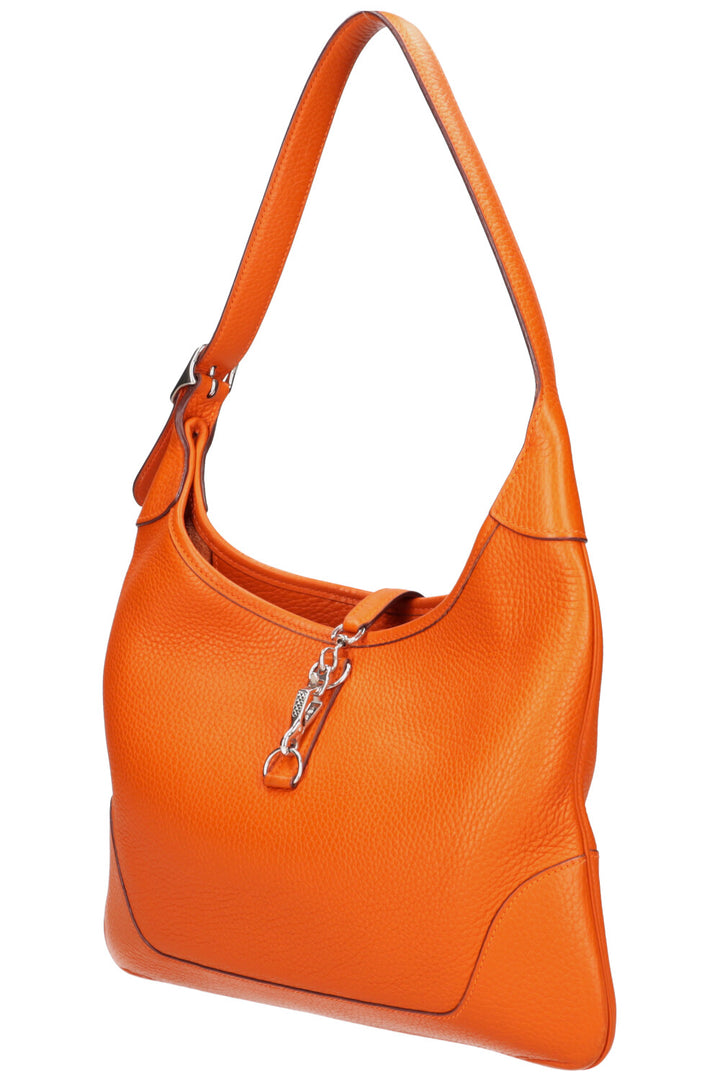 HERMÈS Trim Bag Togo Orange