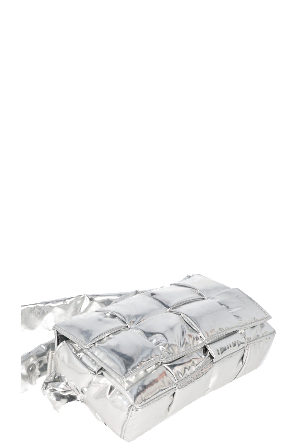 BOTTEGA VENETA Cassette Belt Bag Silver