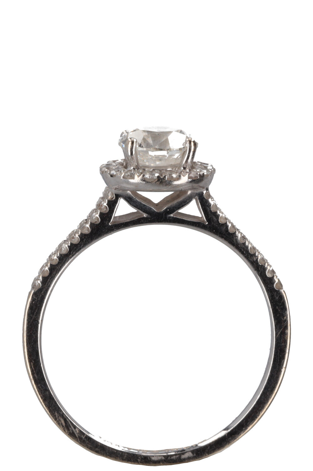 RPS London Diamond Shoulder Ring 18K White Gold