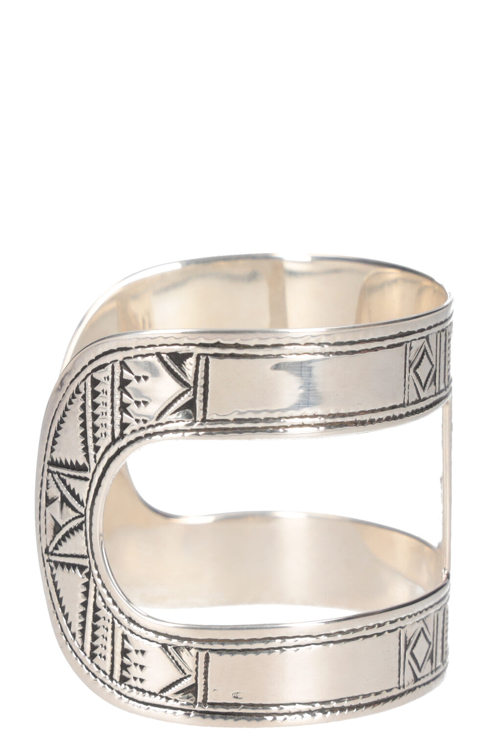 HERMÈS Tuareg Cuff Silver