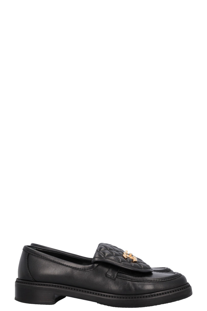 CHANEL Classic CC Loafers Black