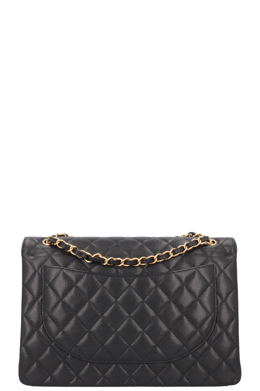 CHANEL Maxi Double Flap Bag Caviar Bag