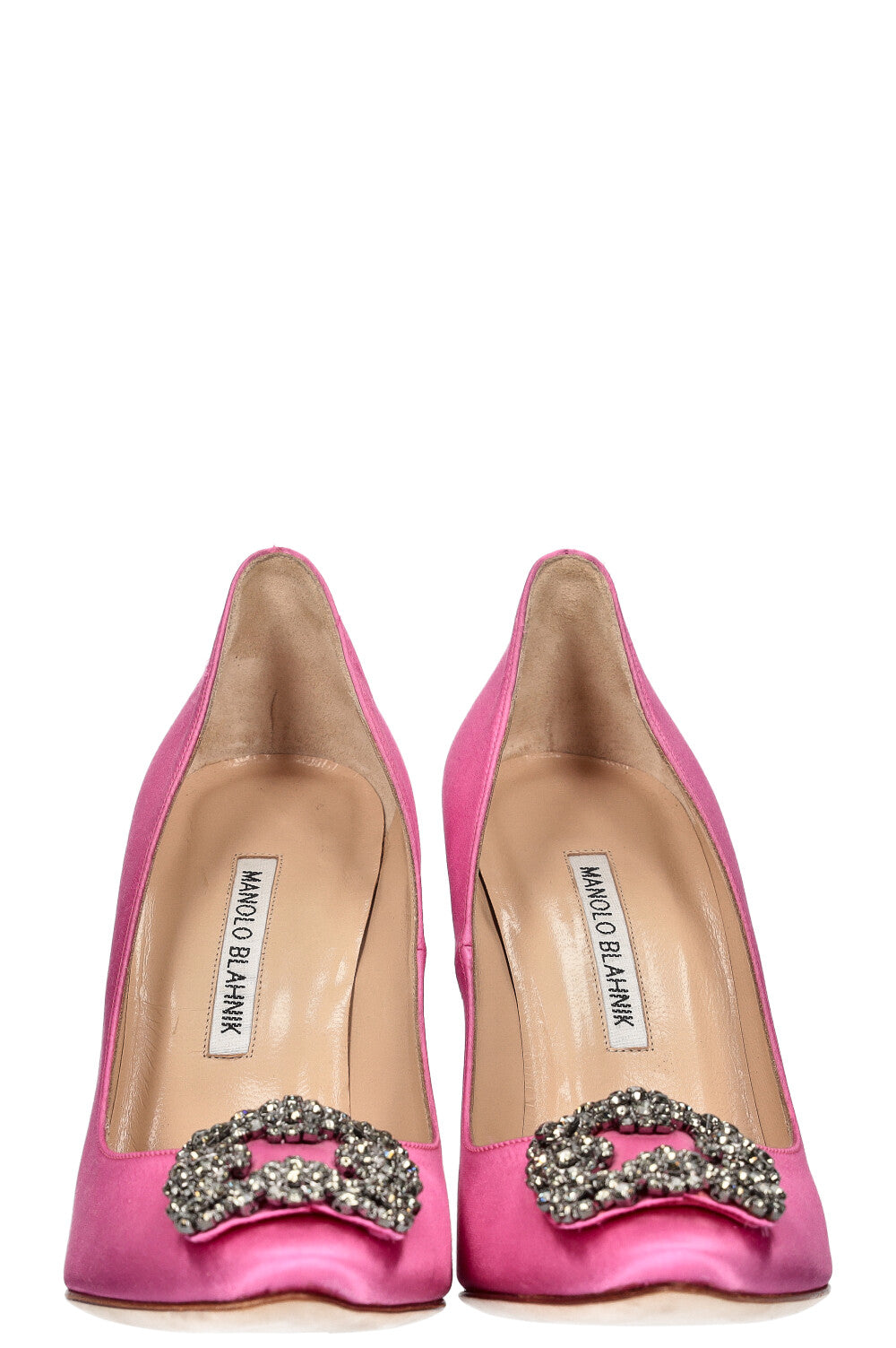 MANOLO BLAHNIK Escarpins Hangisi Rose REAWAKE