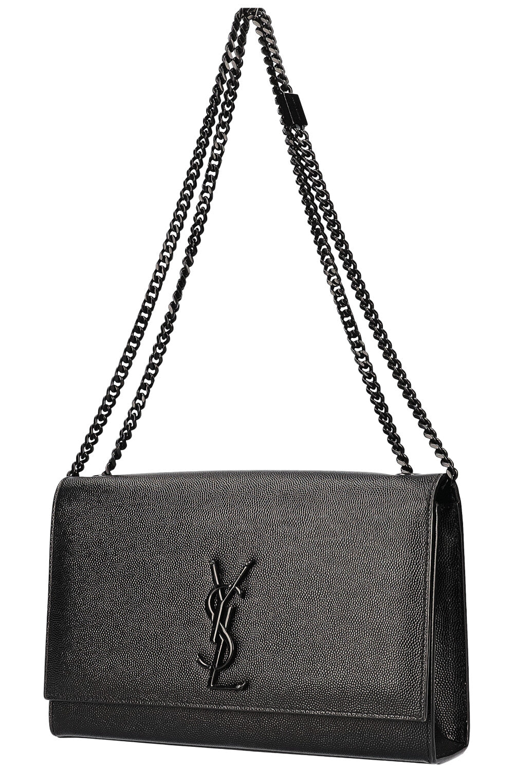 SAINT LAURENT Medium Kate Bag All Black REAWAKE