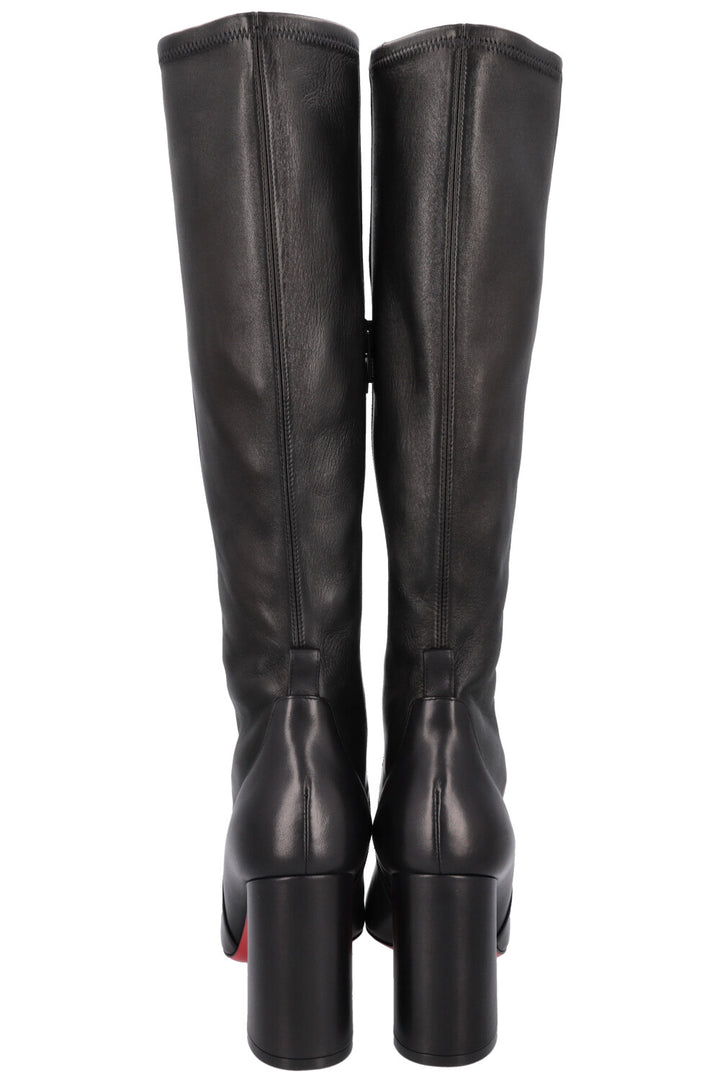 CHRISTIAN LOUBOUTIN Jane Botta 85 Knee High Boots Black