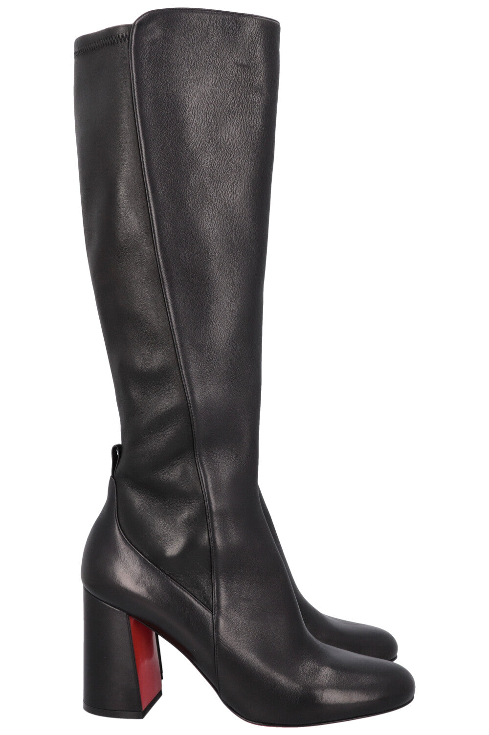 CHRISTIAN LOUBOUTIN Jane Botta 85 Knee High Boots Black