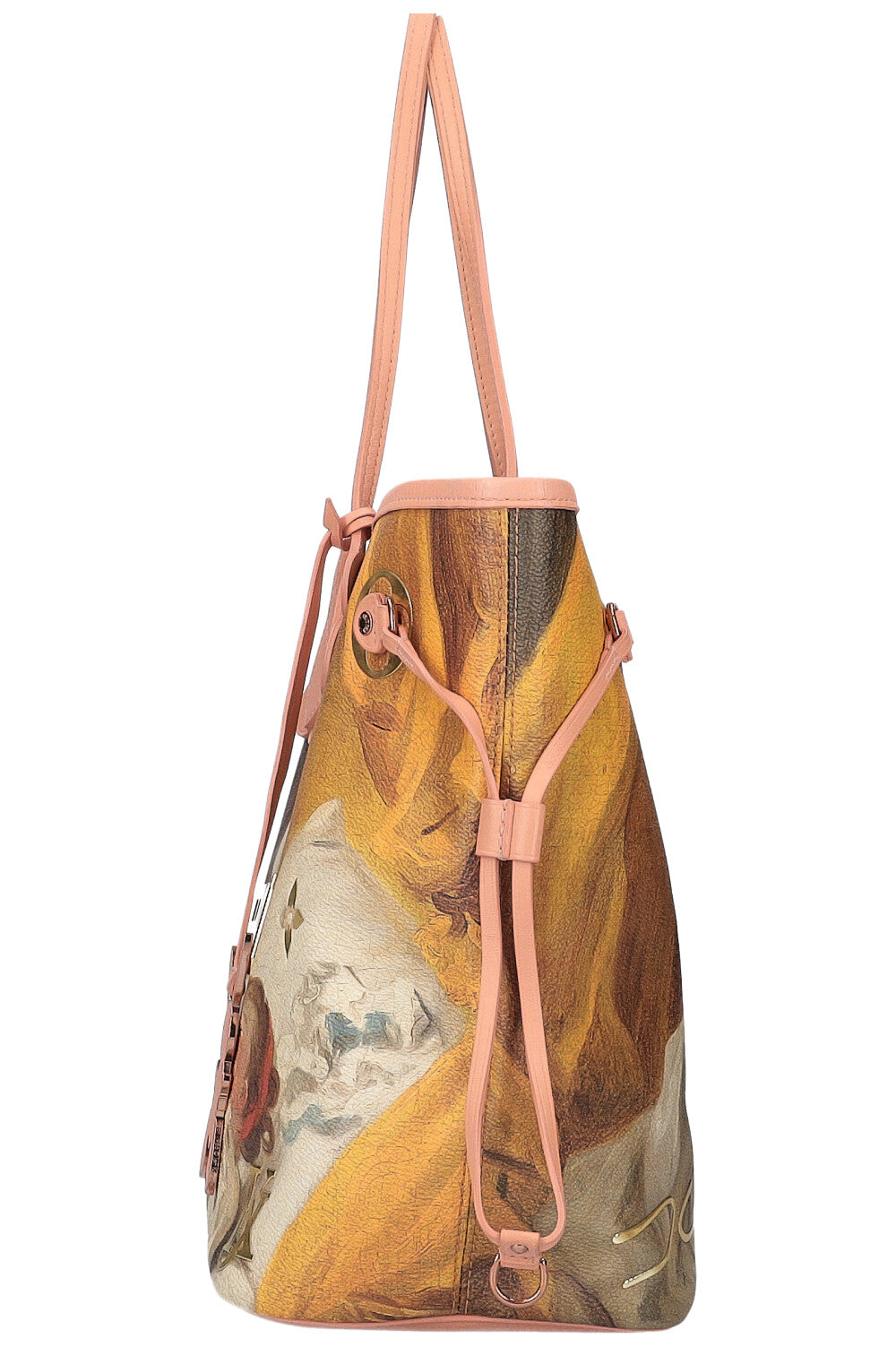 Louis Vuitton Jeff Koons Master Collection Fragonard Neverfull MM Tote Bag