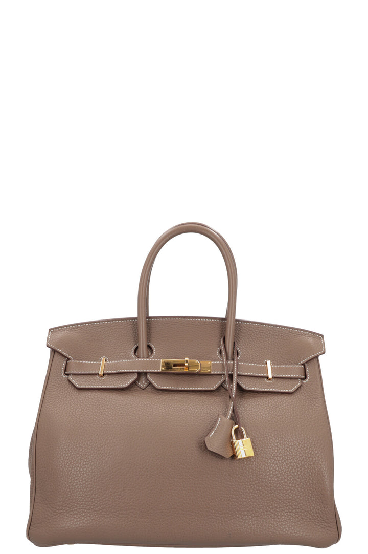 HERMÈS Birkin 35 Etoupe Clemence