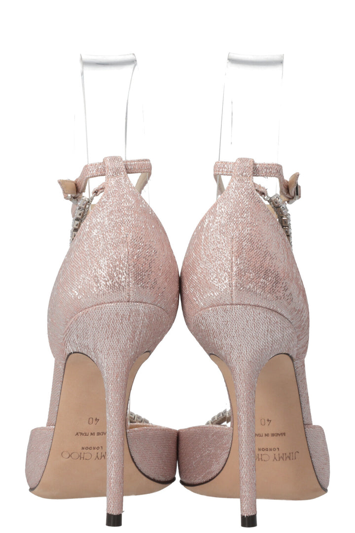 JIMMY CHOO Talika Heels Rose