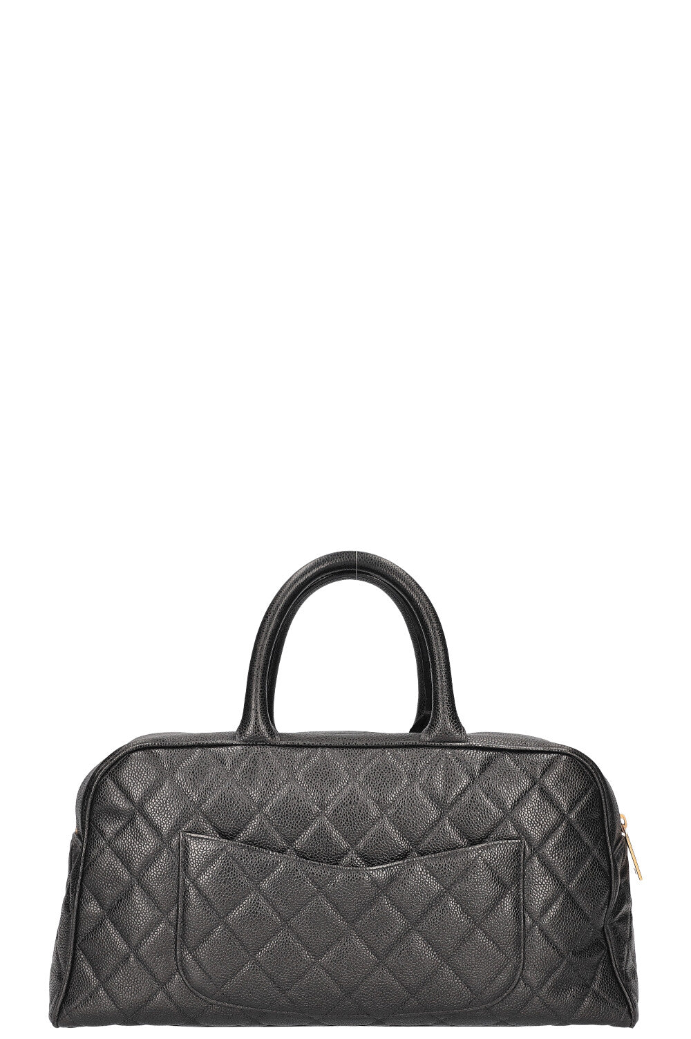 Chanel caviar bowler bag sale