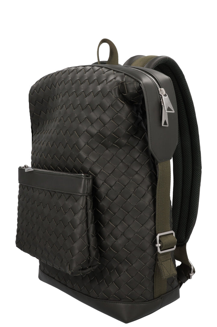 BOTTEGA VENETA Intrecciato Backpack Green