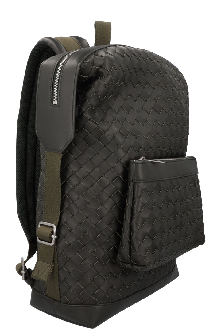 BOTTEGA VENETA Intrecciato Backpack Green