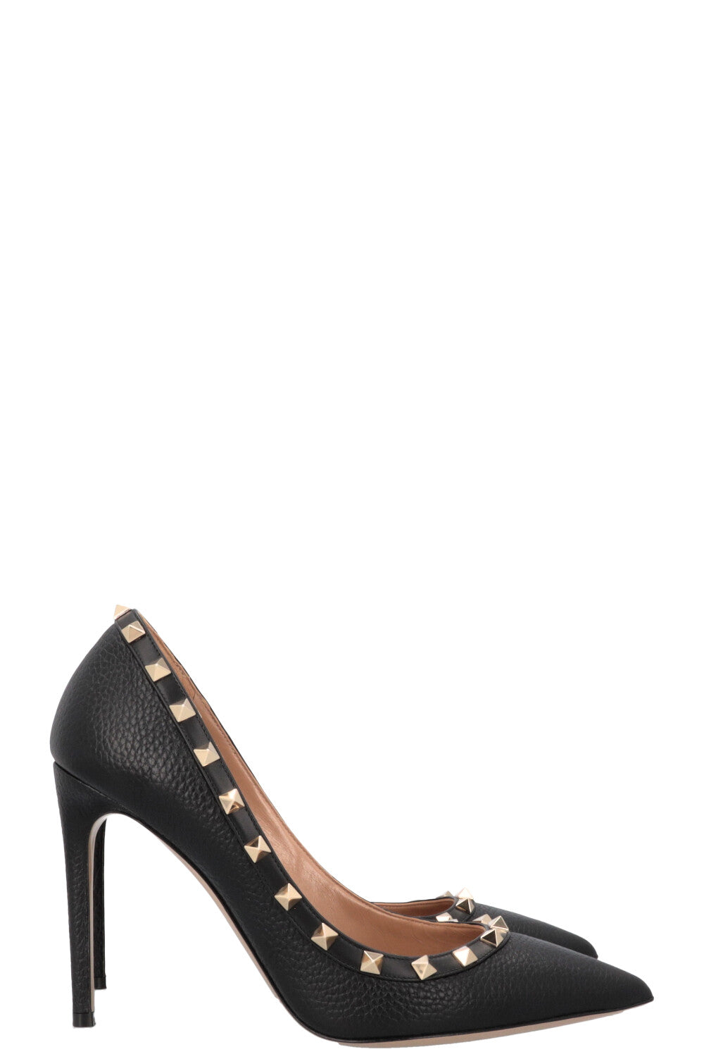 VALENTINO Rockstud Heels Black