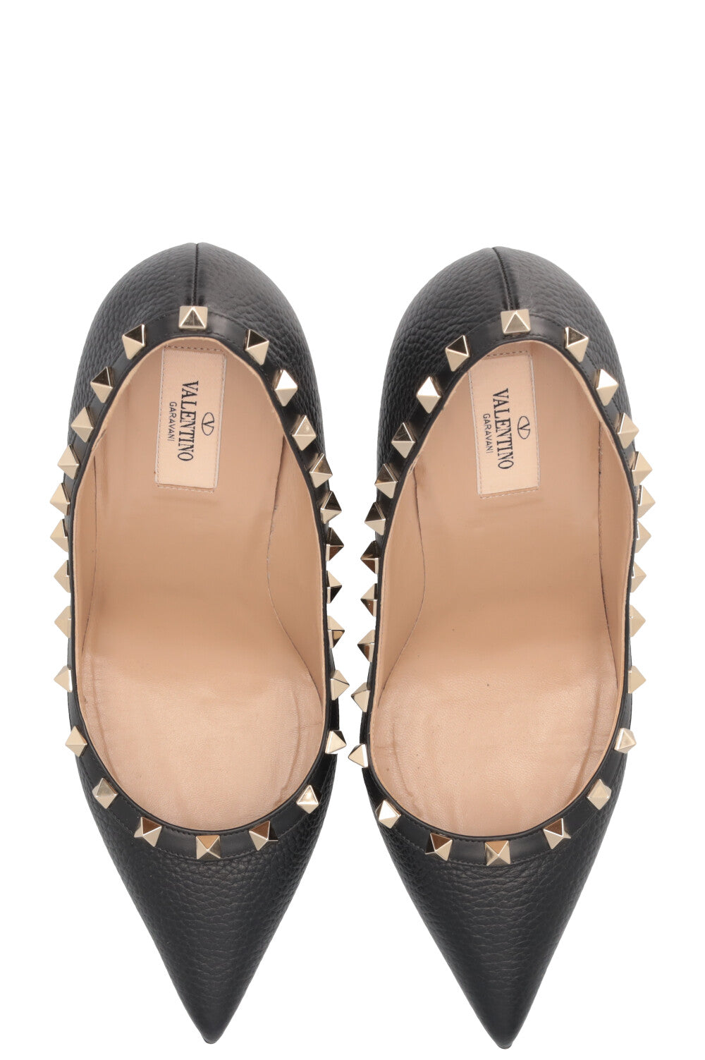 VALENTINO Rockstud Heels Black