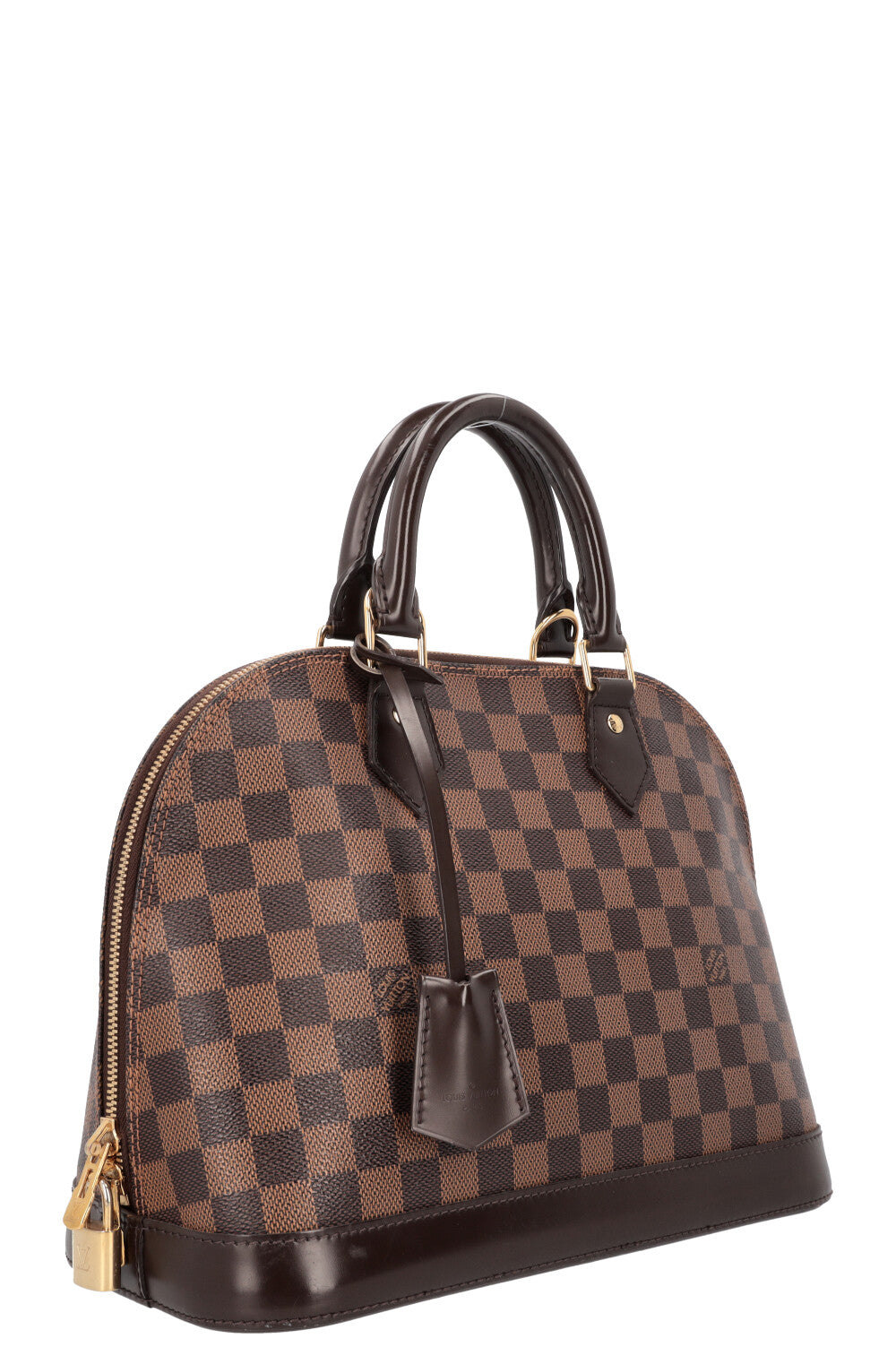 LOUIS VUITTON Alma PM Hand Bag Damier Ebene REAWAKE